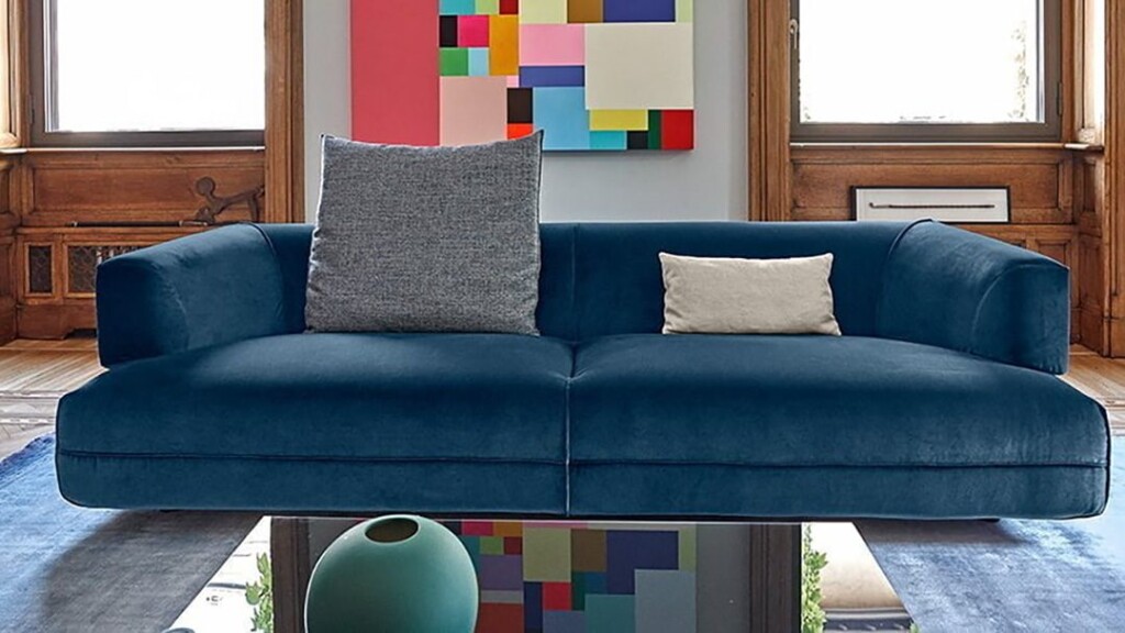 Arketipo: divano blu