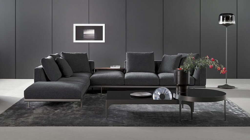 Bonaldo: divano grigio scuro